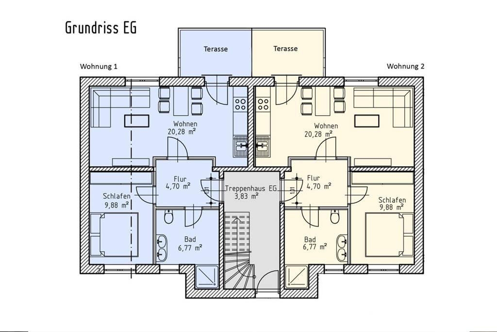 Ferienhaus Kaiserhof - Haus1 EG